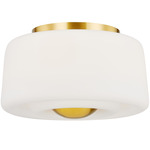 Ciela Ceiling Light - Aged Brass / Opal Matte