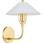 Mariel Wall Sconce - Aged Brass / Soft White