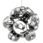 Melt Burst Chandelier - Black / Silver