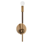 Obie Wall Light - Patina Brass/ Bronze