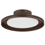 Cannes Outdoor Ceiling Light - Bronze / Opal White