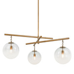 Wade Chandelier - Patina Brass / Sfumato