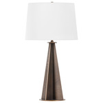 Finn Table Lamp - Bronze Leaf / Off White