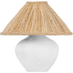 Solon Table Lamp - White / Natural