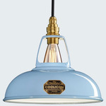 Standard Pendant - White / Sky Blue
