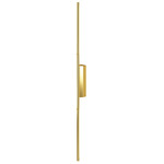 Link Double Wall Reading Light - Polished Brass