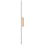 Link Double Wall Reading Light - Satin Copper