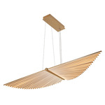 Seraph Linear Chandelier - Gold