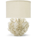 Coco Magnolia Table Lamp - Open Box - Off White / Cream