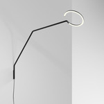 Vine Plug-In Wall Light - Black