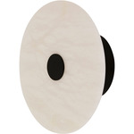Osten Color Select Wall Sconce - Black / Alabaster