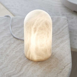 Panton Table Lamp - Alabaster / Alabaster