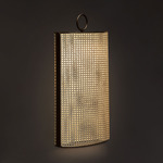 Clara Outdoor Portable Lamp - Bronze Lacquered / Vienna Straw Effect
