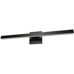 Arandel Extended Bathroom Vanity Light - Matte Black / White