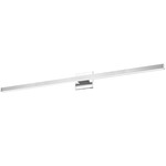 Arandel Extended Bathroom Vanity Light - Polished Chrome / White