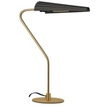 Cassie Table Lamp - Aged Brass / Matte Black