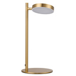 Fia Table Lamp - Aged Brass / White