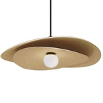 Paven Pendant - Aged Brass / Aged Brass