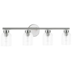 Vienna Bathroom Vanity Light - Polished Chrome / Clear Beveled