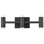 Wilson Bathroom Vanity Light - Matte Black / Frosted