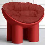 Roly Poly Indoor Fabric Cushion - Barcellona Antique Red