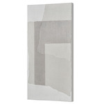 Smoke Wall Art - Grey / White