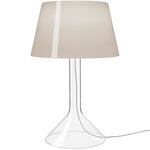 Chapeaux V Table Lamp - Clear / Grey