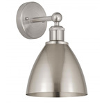 Bristol Metal Wall Light - Brushed Satin Nickel