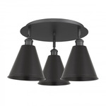 Ballston Cone Ceiling Light - Matte Black