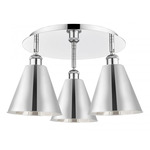 Ballston Cone Ceiling Light - Polished Chrome