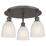 Brookfield Multi Light Ceiling Light - Oil Rubbed Bronze / White