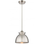Adirondack Cord Hung Mini Pendant - Brushed Satin Nickel