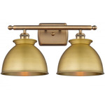 Adirondack Bathroom Vanity Light - Brushed Brass