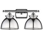 Adirondack Bathroom Vanity Light - Polished Chrome