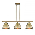 Adirondack Cord Hung Island Pendant - Antique Brass