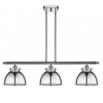 Adirondack Cord Hung Island Pendant - Polished Chrome