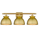 Adirondack Bathroom Vanity Light - Satin Gold