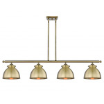 Adirondack Cord Hung Island Pendant - Antique Brass