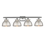 Adirondack Bathroom Vanity Light - Brushed Satin Nickel