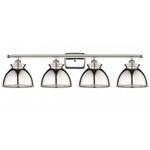 Adirondack Bathroom Vanity Light - Polished Nickel