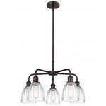 Brookfield Chandelier - Oil Rubbed Bronze / Clear