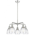 Brookfield Chandelier - Polished Chrome / Clear