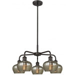 Fenton Chandelier - Oil Rubbed Bronze / Mercury