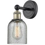Caledonia Wall Sconce - Matte Black / Antique Brass / Charcoal