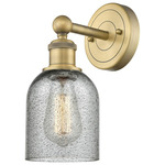 Caledonia Wall Sconce - Brushed Brass / Charcoal