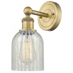 Caledonia Wall Sconce - Brushed Brass / Mouchette