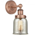 Bell Small Wall Sconce - Antique Copper / Mercury
