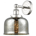 Bell Stem Wall Sconce - Polished Nickel / Mercury