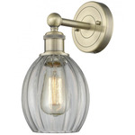 Eaton Wall Light - Antique Brass / Clear
