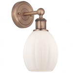Eaton Wall Light - Antique Copper / Matte White